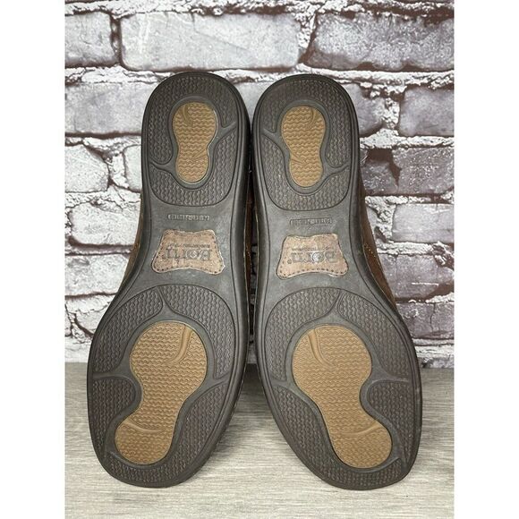 Born Handcrafted Brown Leather Casual Slip On Comfort Loafers Men Sz 11M US/45EU - Picture 12 of 16